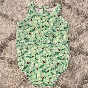 Ruffle Butts Baby Girls Bubbles set of 2